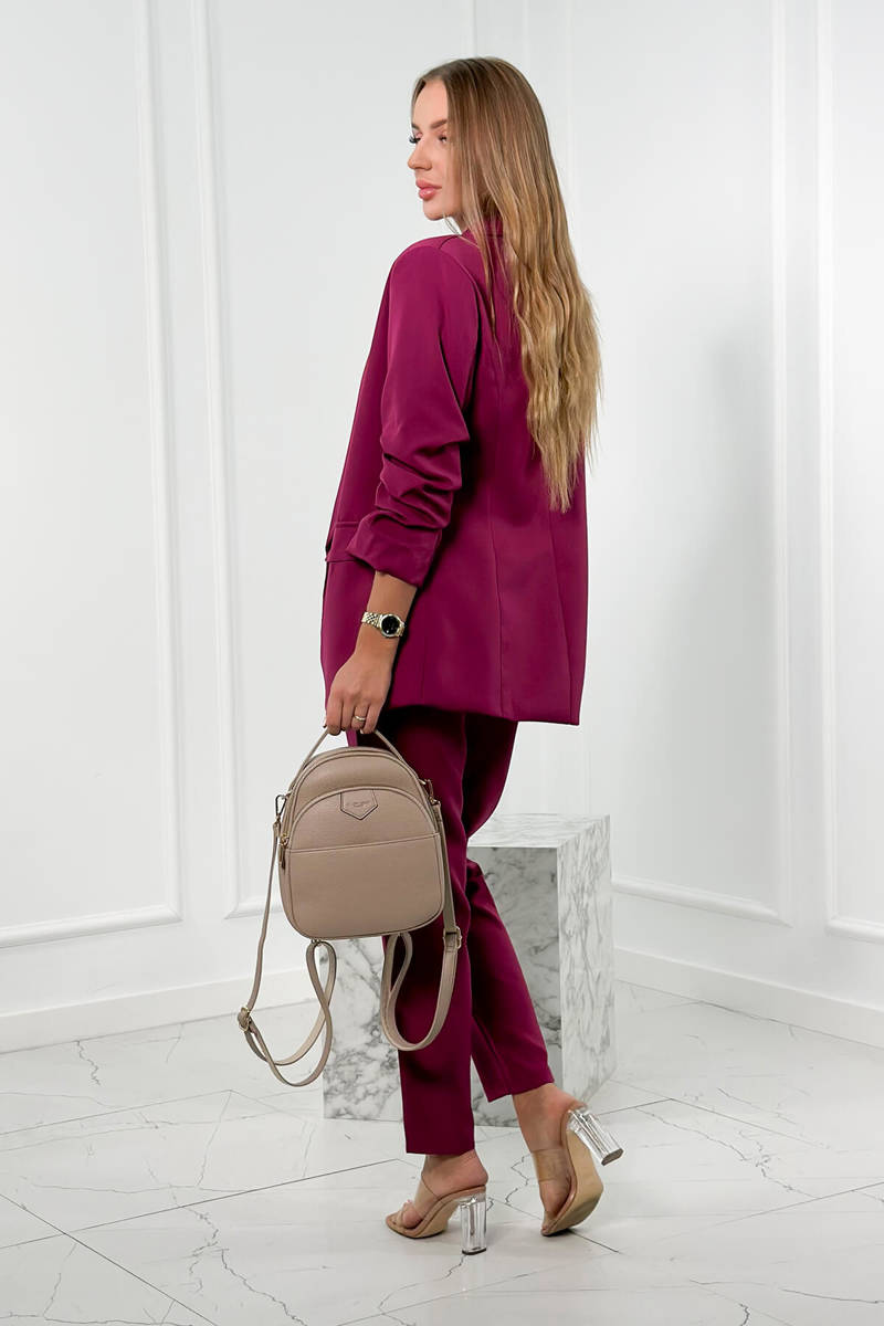 Elegantná súprava - slivka