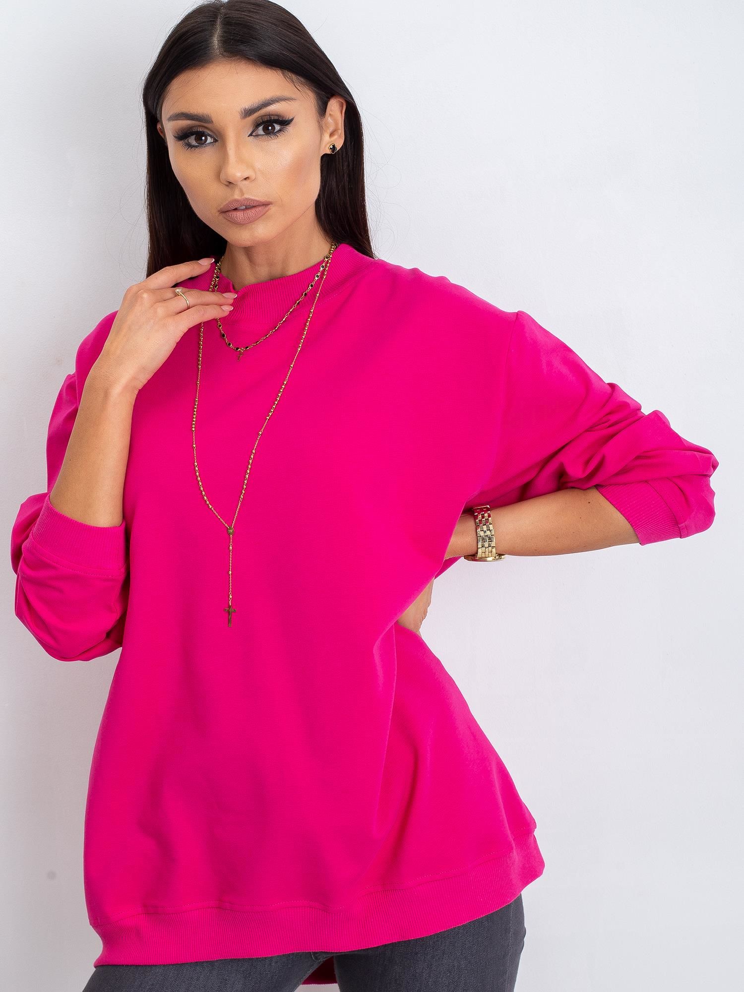 Mikina Twist - fuchsia