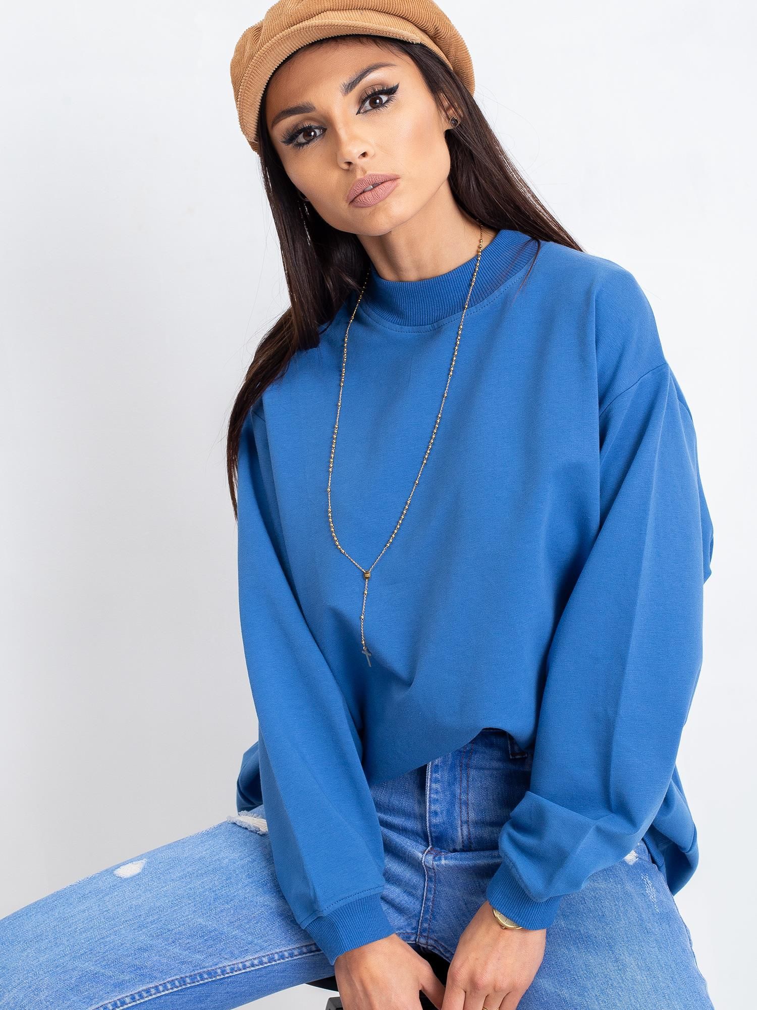 Mikina Twist - modrá
