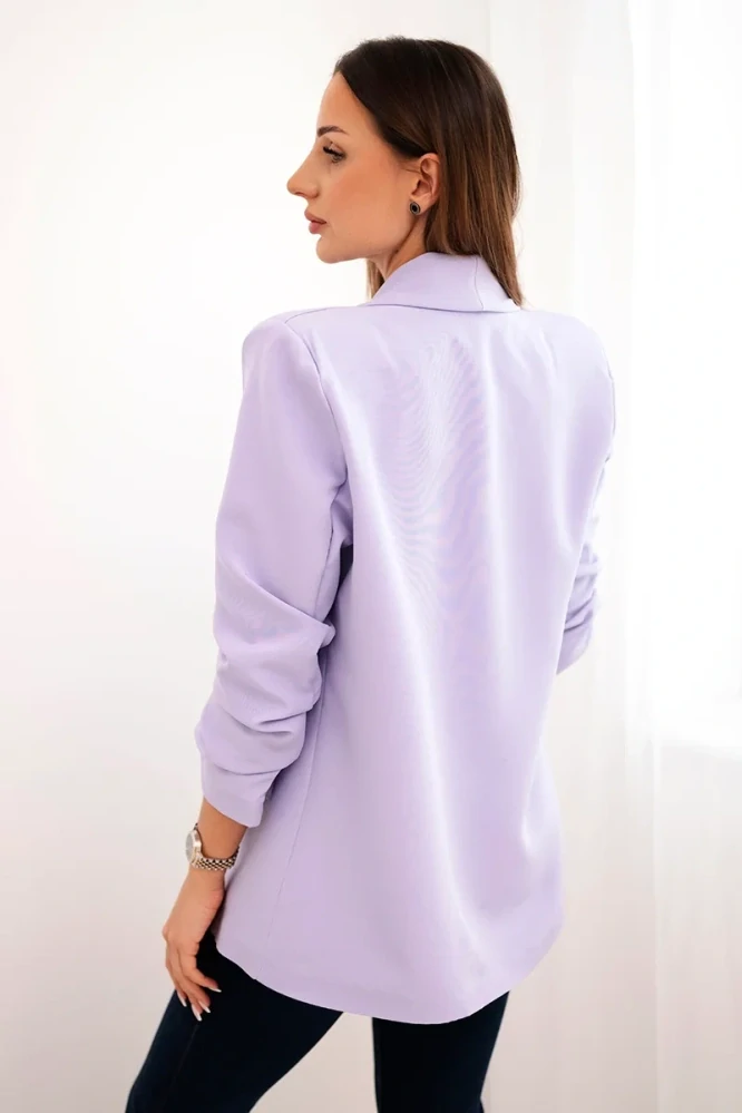 Elegantné sako - svetlá fialová