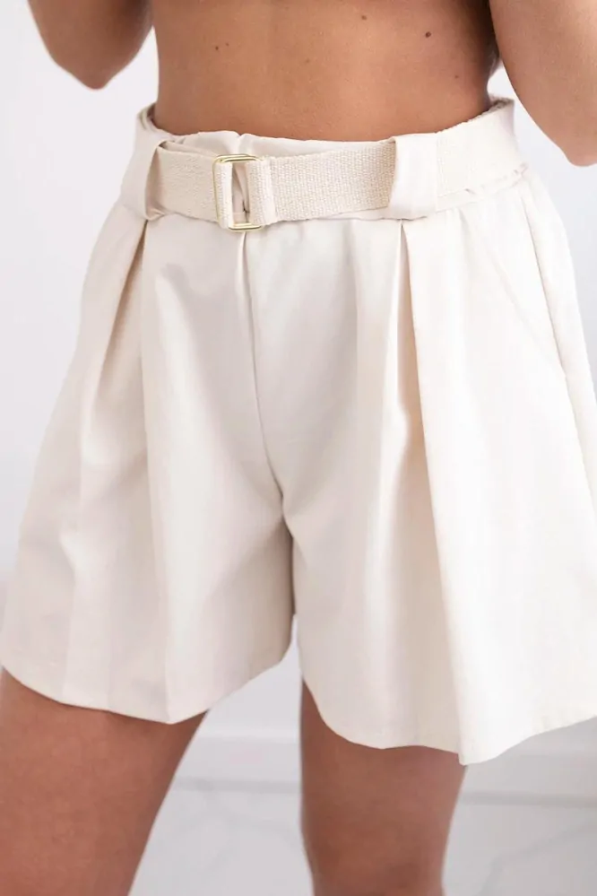 Súprava s kvetom - béžová