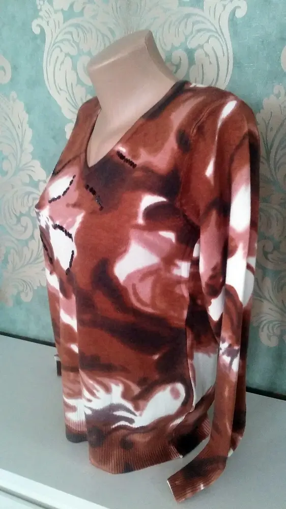 Dámsky pulóver vzorový