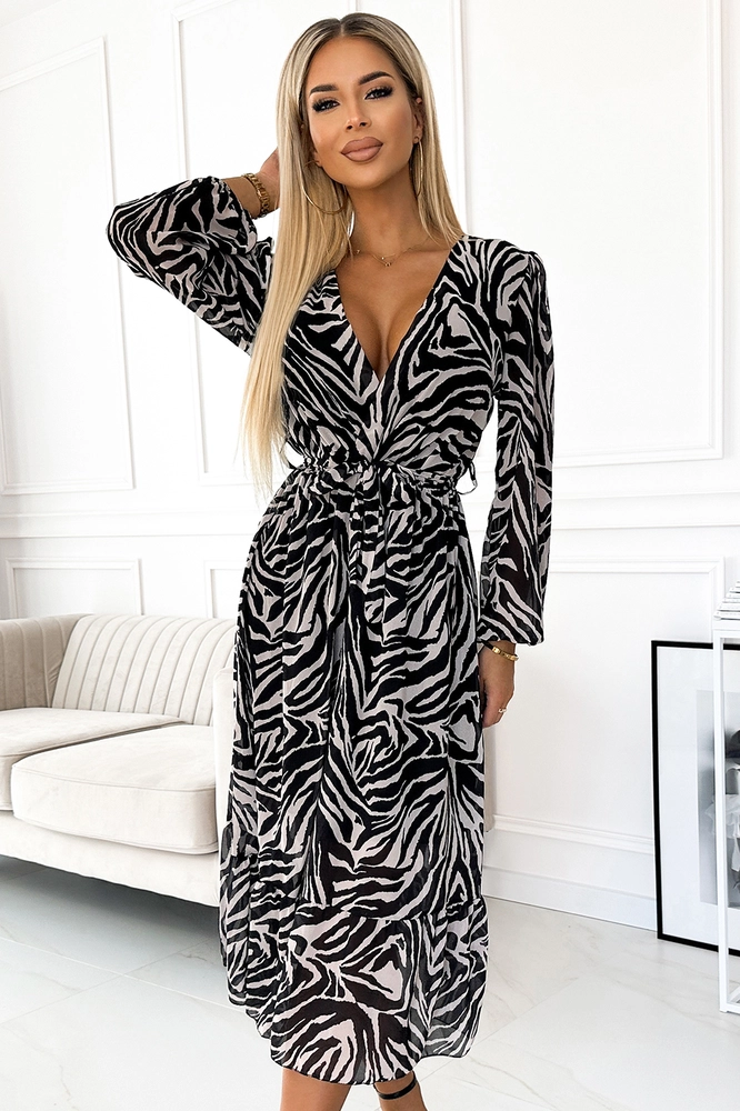 ŠATY WILD  - zebra