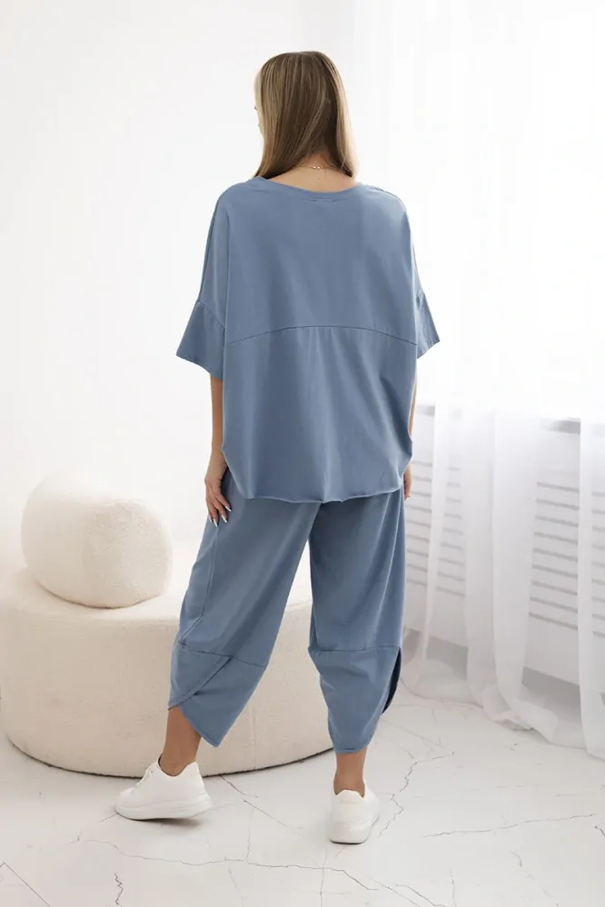 Dámska súprava - svetlé džínsy