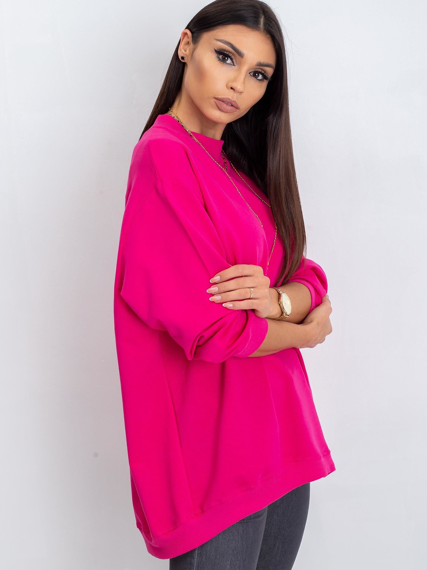 Mikina Twist - fuchsia