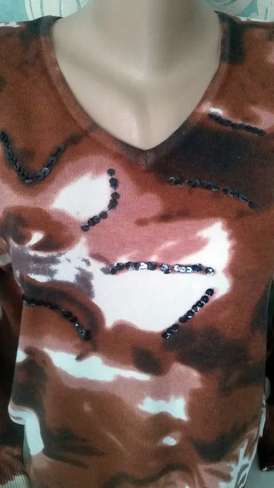 Dámsky pulóver vzorový