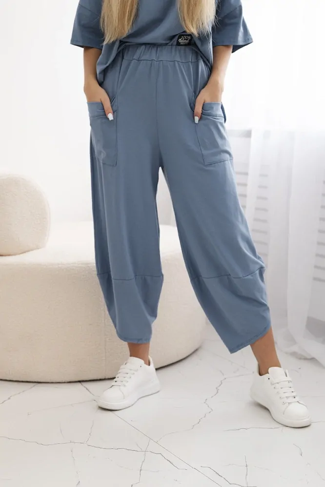 Dámska súprava - svetlé džínsy