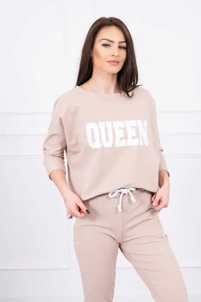 SÚPRAVA QUEEN - BÉŽOVÁ
