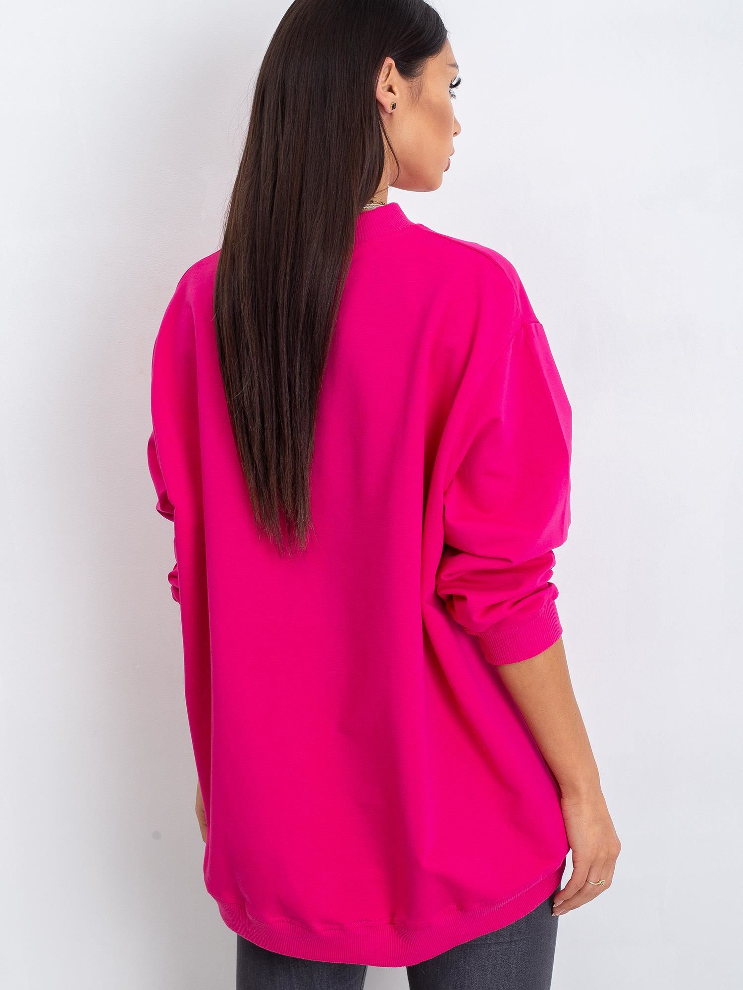 Mikina Twist - fuchsia