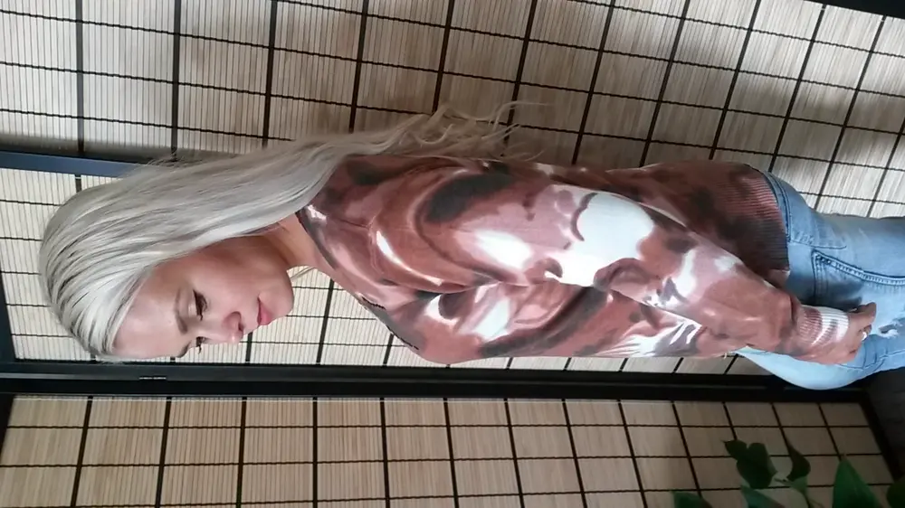 Dámsky pulóver vzorový