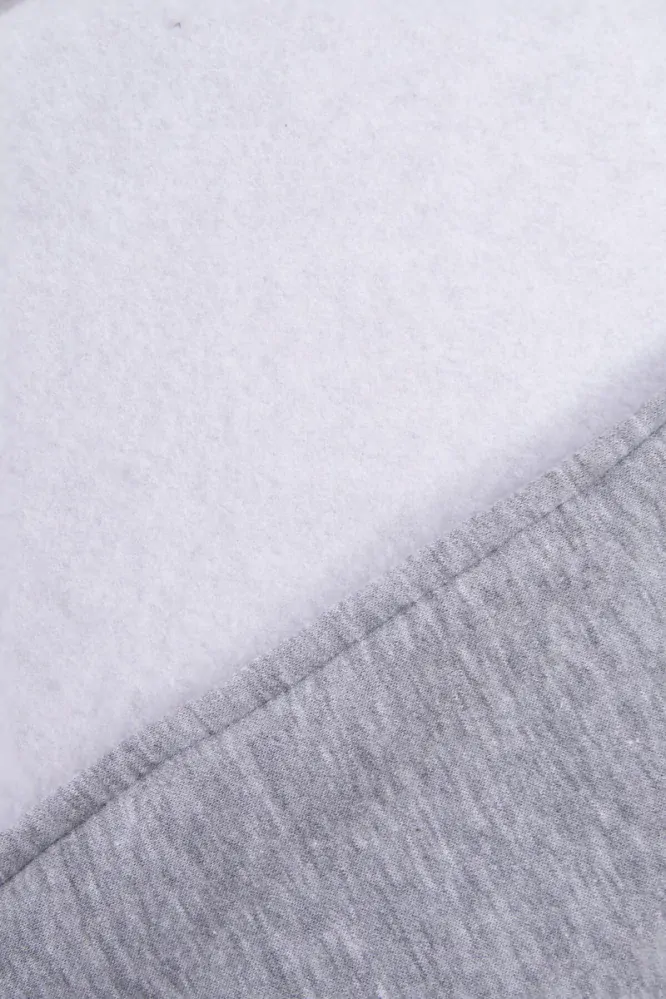 MIKINA S KRÁTKYM ZIPSOM - ŠEDÁ