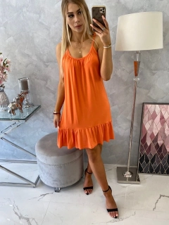 ŠATY NA RAMIENKA - TMAVÁ MARHUĽA