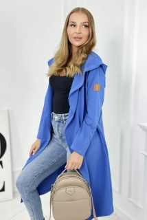 DLHÝ KARDIGAN S KAPUCŇOU - NEVÄDZA