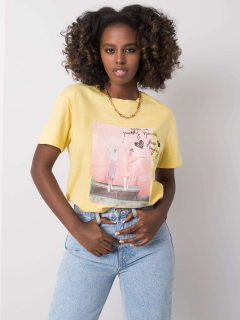 Tričko Liliann - žlté