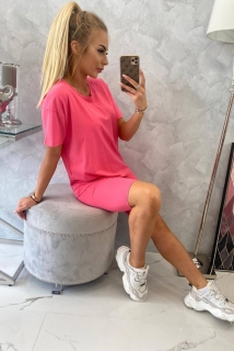 SÚPRAVA TOP+LEGÍNY - FUCHSIA