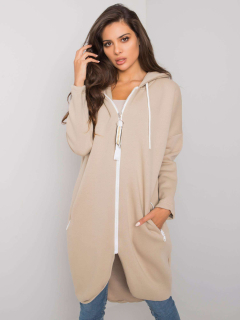 Dlhá mikina Stunning - béžová