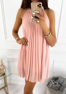 Vzdušné šaty - ružová