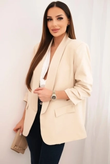 Elegantné sako - béžová