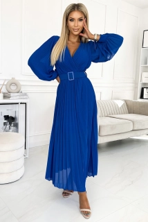 ŠATY KLARA - MODRÁ