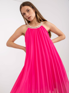 Vzdušné šaty - fuchsia