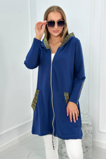 Mikna s kapucňou - džínsy