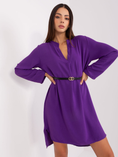 Šaty Stella - tmavá fialová