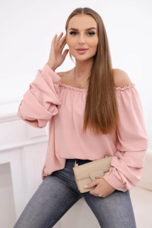 Španielska blúzka - ružová