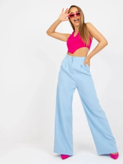 Široké nohavice - modrá