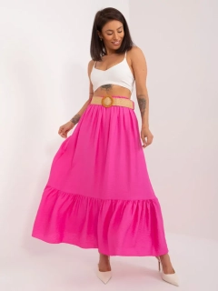 Sukňa s volánikmi - ružová