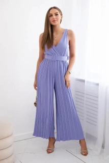 OVERAL S OPASKOM -  svetlá fialová