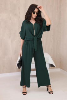 Súprava so zaväzovaním - tmavá zelená