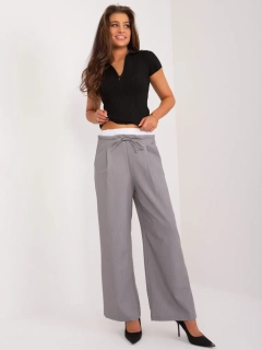 Elegantné nohavice - šedá