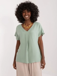 Letná blúzka - pistácia