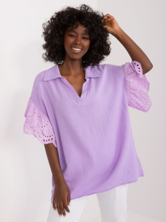 Oversize blúzka - fialová