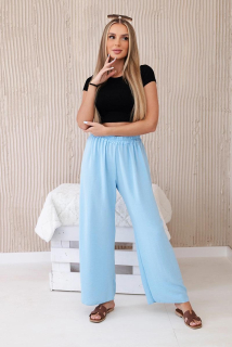 Letné nohavice - modrá