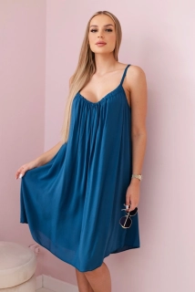 Šaty s ramienkami - morská